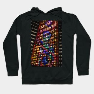 Glass Detail, Roman Catholic Cathedral of Saint Sebastian, Rio de Janeiro, Brazil Hoodie